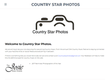 Tablet Screenshot of countrystarphotos.com